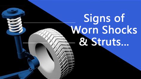 signs of worn shock absorbers